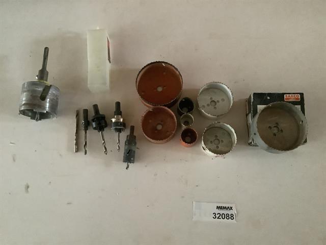 Diversen gaten borenset Bahco