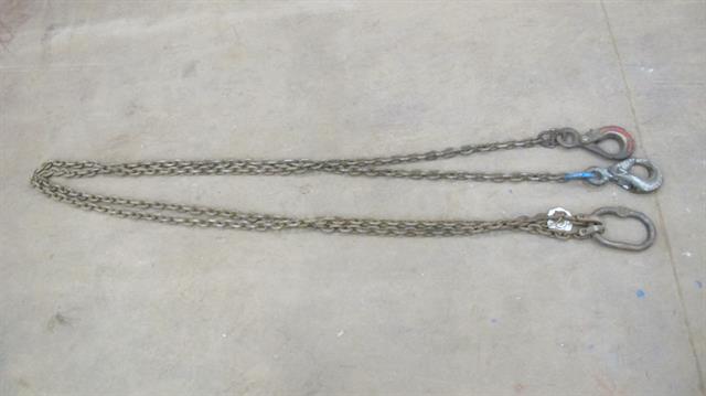 Hijs- en Heftoebehoren hijs/hefketting 2-sprong 375 cm / 2 TON