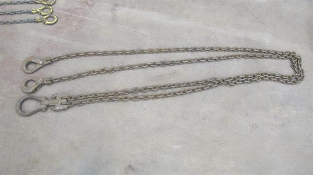 Hijs- en Heftoebehoren hijs/hefketting 2-sprong 4 mtr / 4 TON