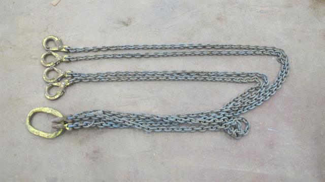 Hijs- en Heftoebehoren hijs/hefketting 4-sprong 250 cm 