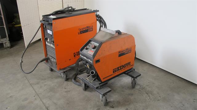 lasapparaat Kempoweld 3200 met aanvoerkast