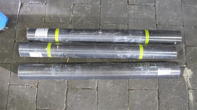 Diversen rol met lood / 3 stuks