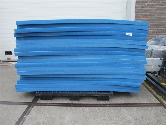 Magazijn schuimplastic platen 25 stuks / 197x80x5,5cm