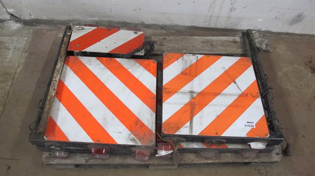 Werkplaats toebehoren waarschuwing uitzetborden / 5 stuks