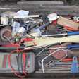 Gereedschapwagen/koffer gereedschapskoffer met diverse inhoud 2