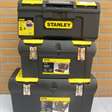 gereedschapskoffer Stanley 3 stuks