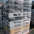 Kunststof pallets hygiene pallets 12 stuks / 120x80x16cm gesloten dek 2