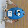 Decoratie M&M bleu 2