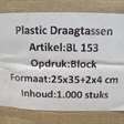 Diversen plastic tassen / ca 3000 stuks 2