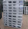zware kunststof pallets 20 stuks / 80x60x16cm gesloten dek