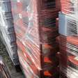 Kunststof pallets zware kunststof pallets  80x60x16cm 14 stuks / gesloten dek 2